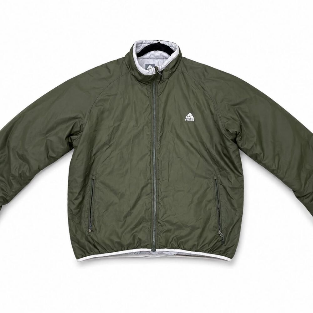 Nike-acg Men's Green and Khaki Jacket